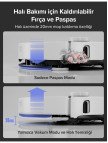 Roborock S8 Maxv Ultra Akıllı Robot Süpürge Beyaz