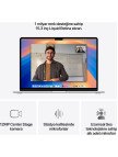 Apple MacBook Air M4 16GB 256GB SSD macOS 15" Taşınabilir Bilgisayar Gümüş MW1G3TU/A
